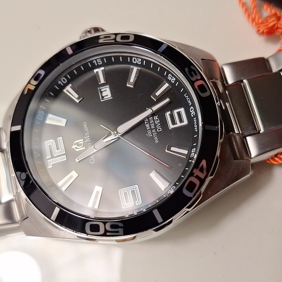 NWT Gent's Stainless Steel Giorgio Milano Watch - Picture 8 of 8